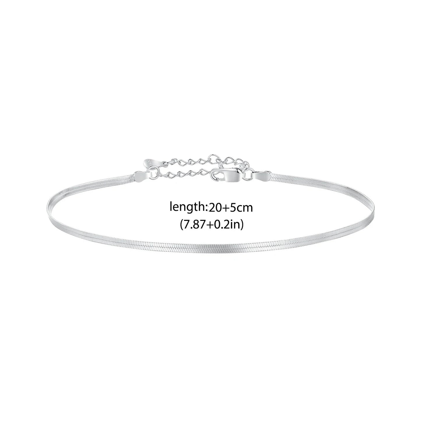 Charming 925 Sterling Silver Turtle Shell Beach Anklet