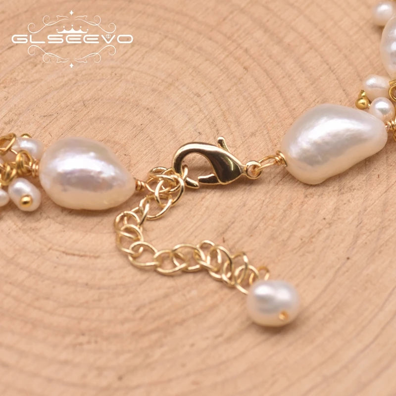 Classic Natural Pearls Adjustable Strand Bracelets