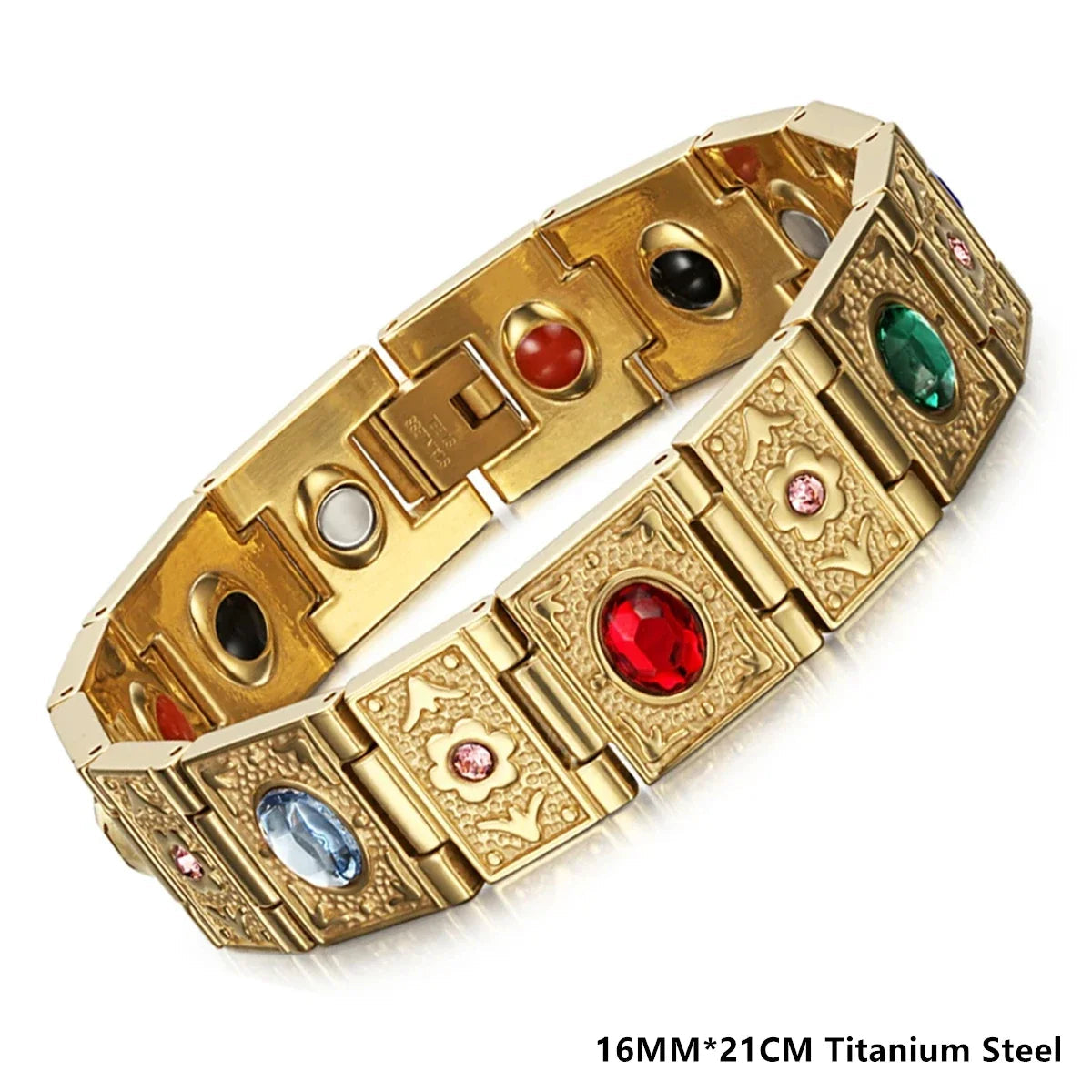 Stylish Titanium Stainless Steel Magnetic Bracelets