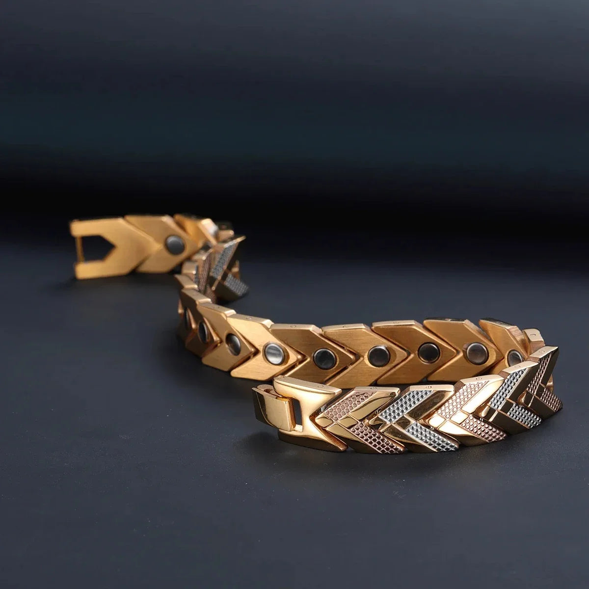 Stylish Titanium Stainless Steel Magnetic Bracelets