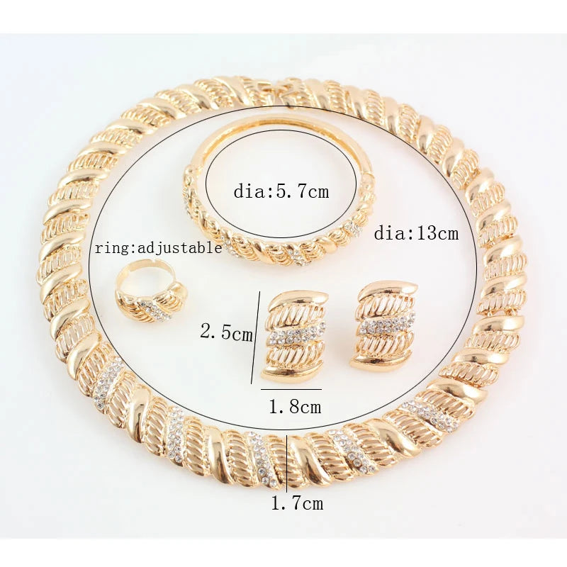 Vintage Crystal Jewelry Sets
