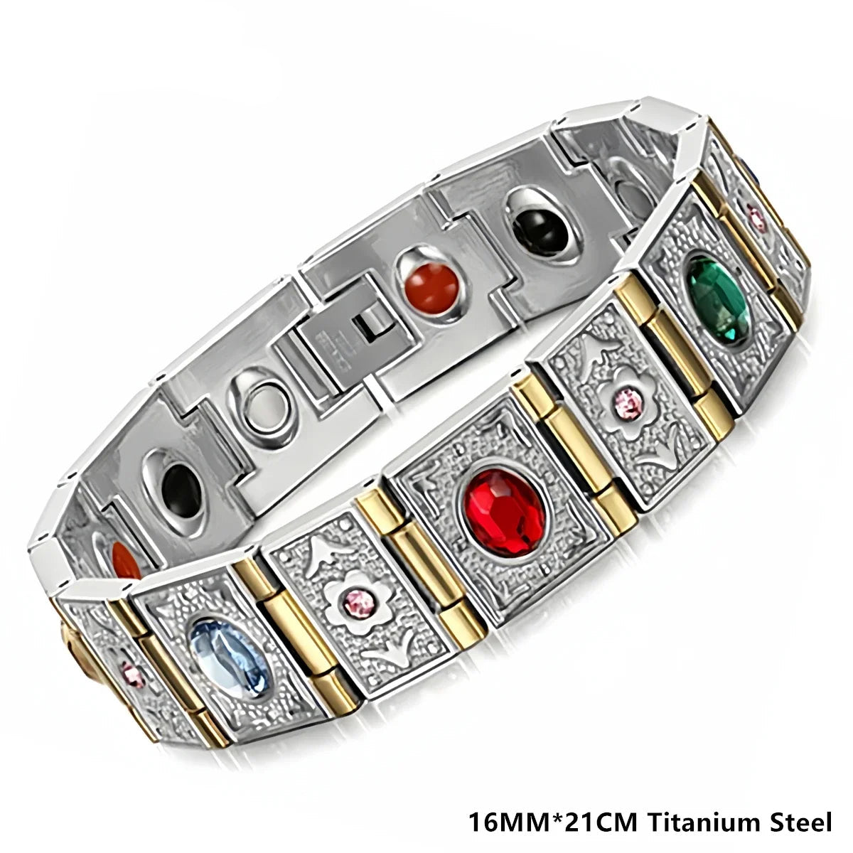 Stylish Titanium Stainless Steel Magnetic Bracelets