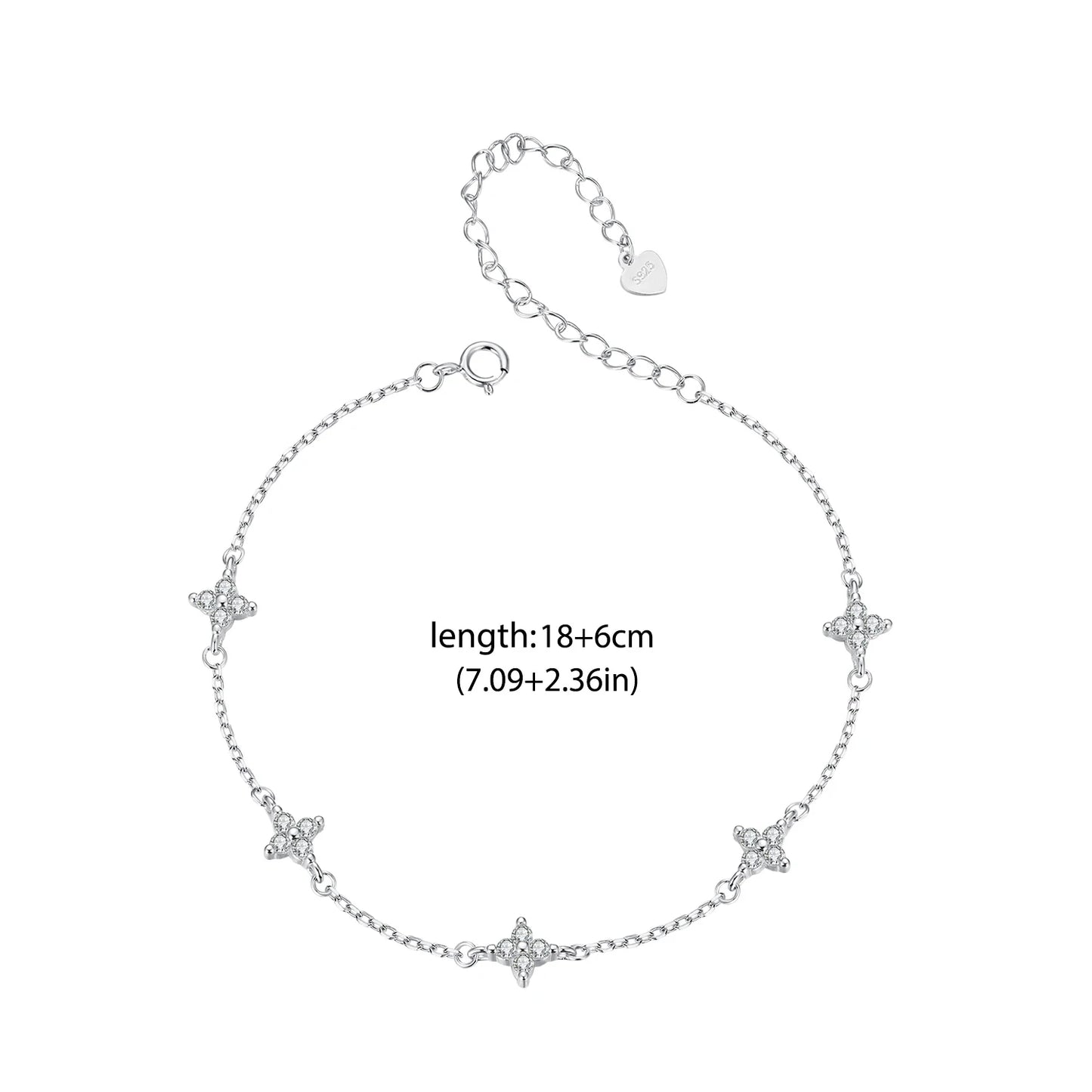 Charming 925 Sterling Silver Turtle Shell Beach Anklet