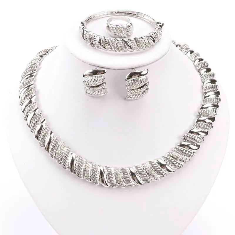 Vintage Crystal Jewelry Sets