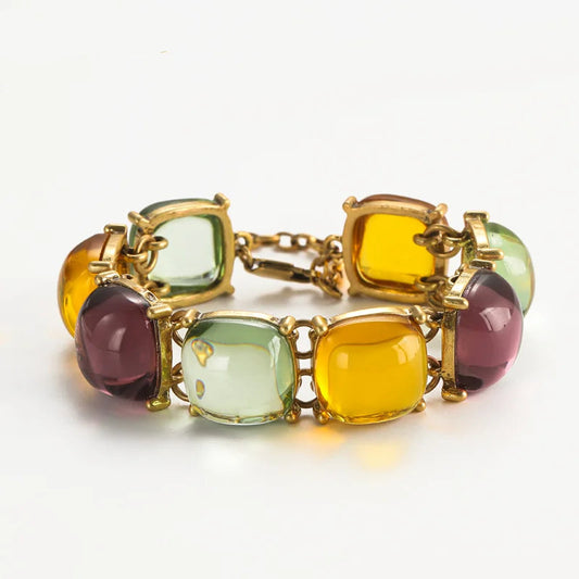 Vintage Colorful Candy Glaze Bracelets