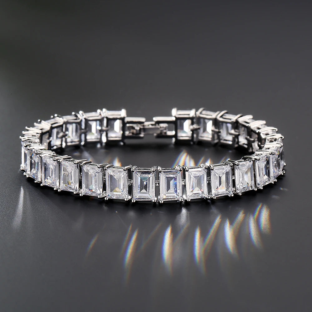 Trendy Zirconia Tennis Bracelets
