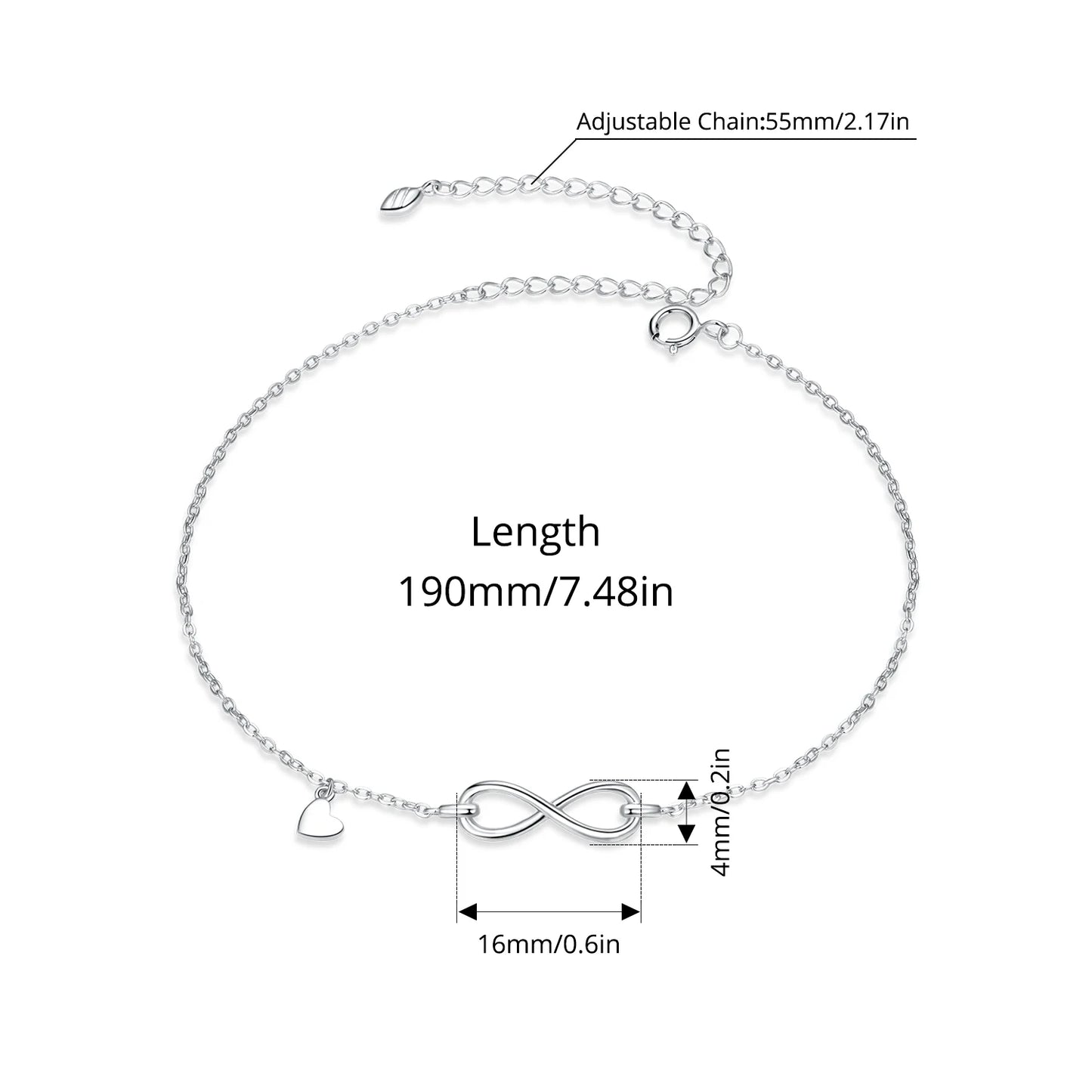 Charming 925 Sterling Silver Turtle Shell Beach Anklet