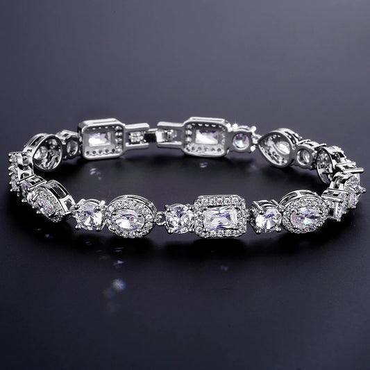 Trendy Zirconia Tennis Bracelets