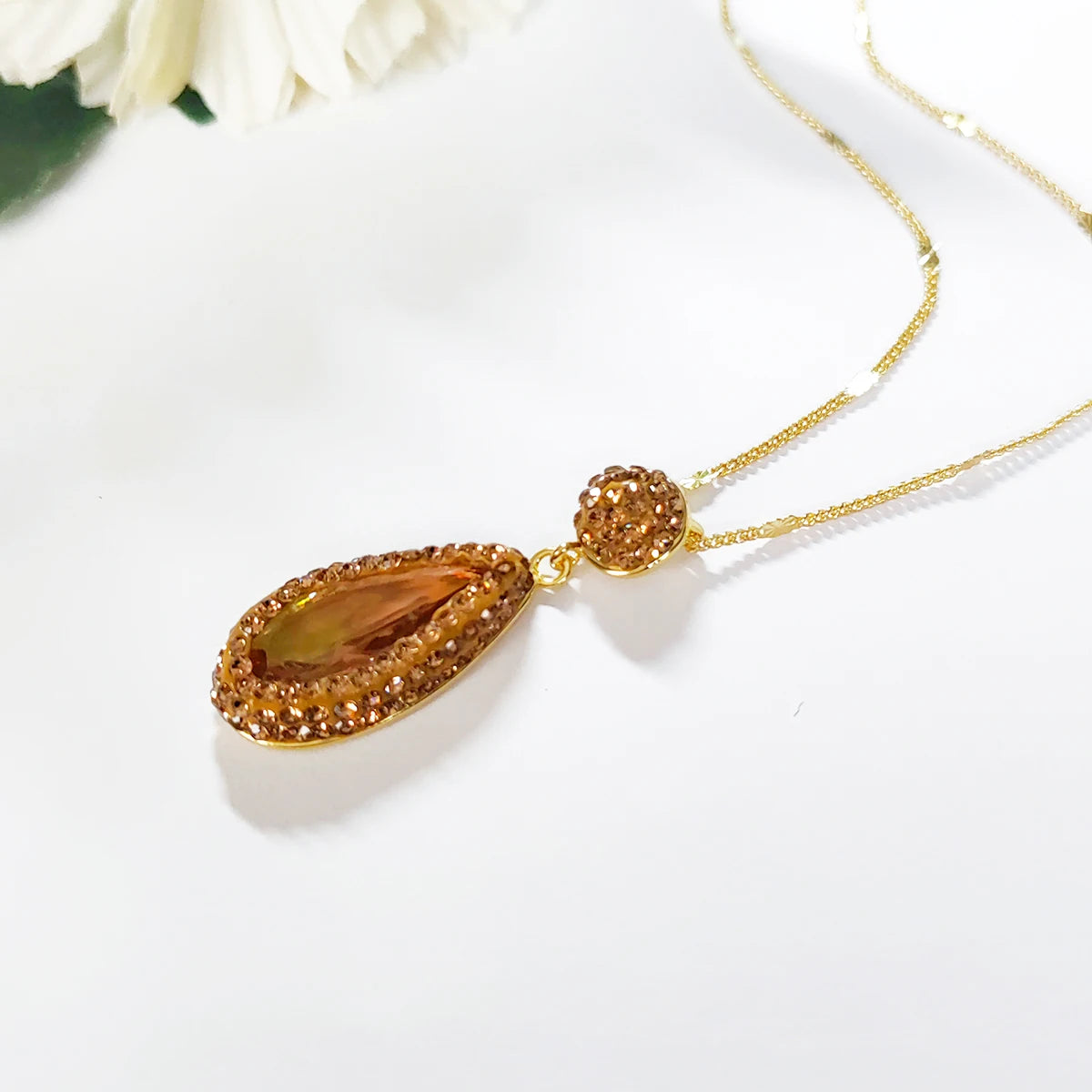 Elegant Color-changing stone Jewelry Set