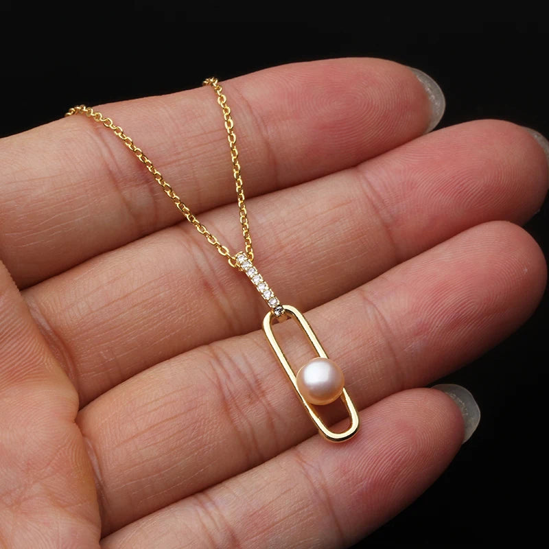 Trendy Natural Freshwater Pearl Jewelry Set